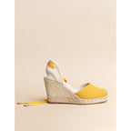 Espadrilles Talon Dole Vita Ruban - Miel - Femme