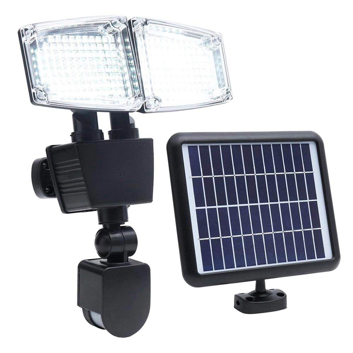 Douglas - Projecteur Solaire - Plastique - Noir