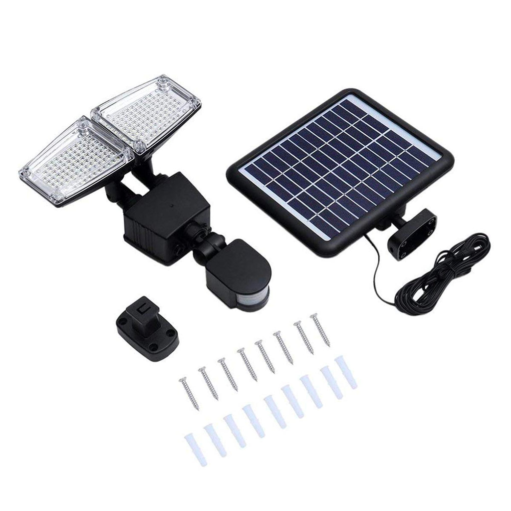 Douglas - Projecteur Solaire - Plastique - Noir