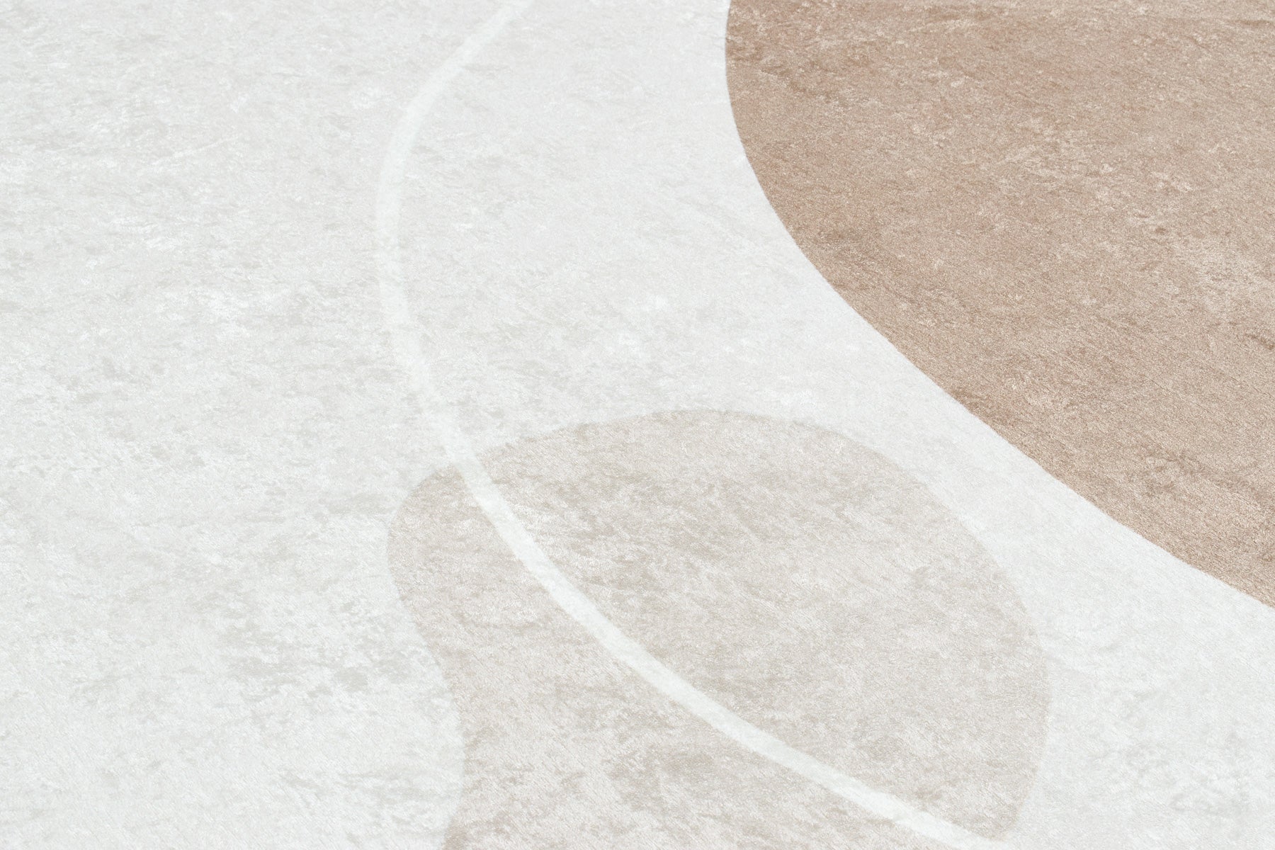 Grege - Alfombra Interior - Poliéster Estampado - Beige
