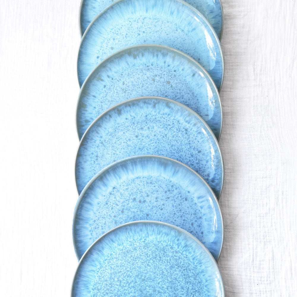 Large Plates - Agua Blue