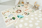 Happy - Alfombra Interior - Poliéster Estampado - Beige
