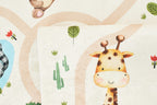 Happy - Alfombra Interior - Poliéster Estampado - Beige