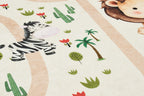 Happy - Alfombra Interior - Poliéster Estampado - Beige