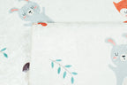 Happy - Alfombra Interior - Poliéster Estampado - Crema