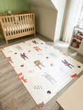 Happy - Alfombra Interior - Poliéster Estampado - Crema