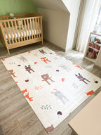 Happy - Alfombra Interior - Poliéster Estampado - Crema