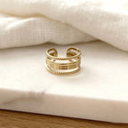 Bague Daven - Acier