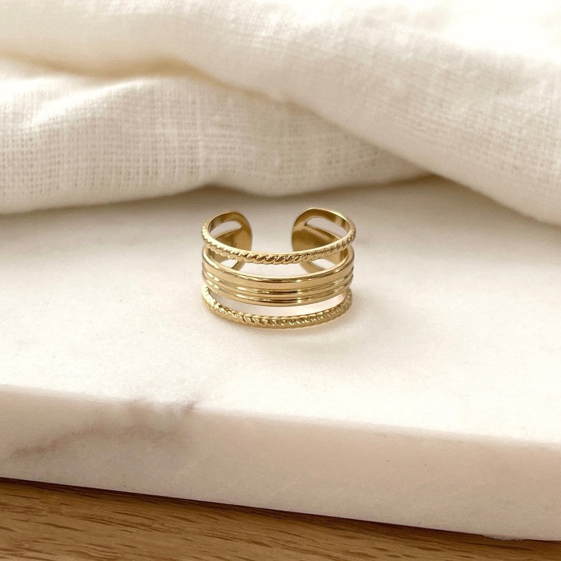 Bague Daven - Acier