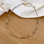 Collier Wallis - Tourmaline Acier