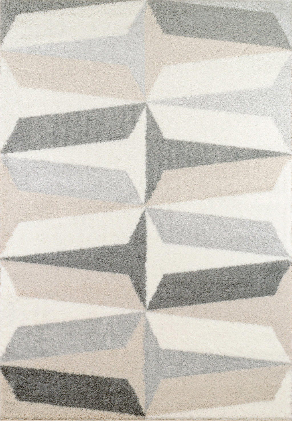 Karena - Alfombra Interior - Poliéster - Gris