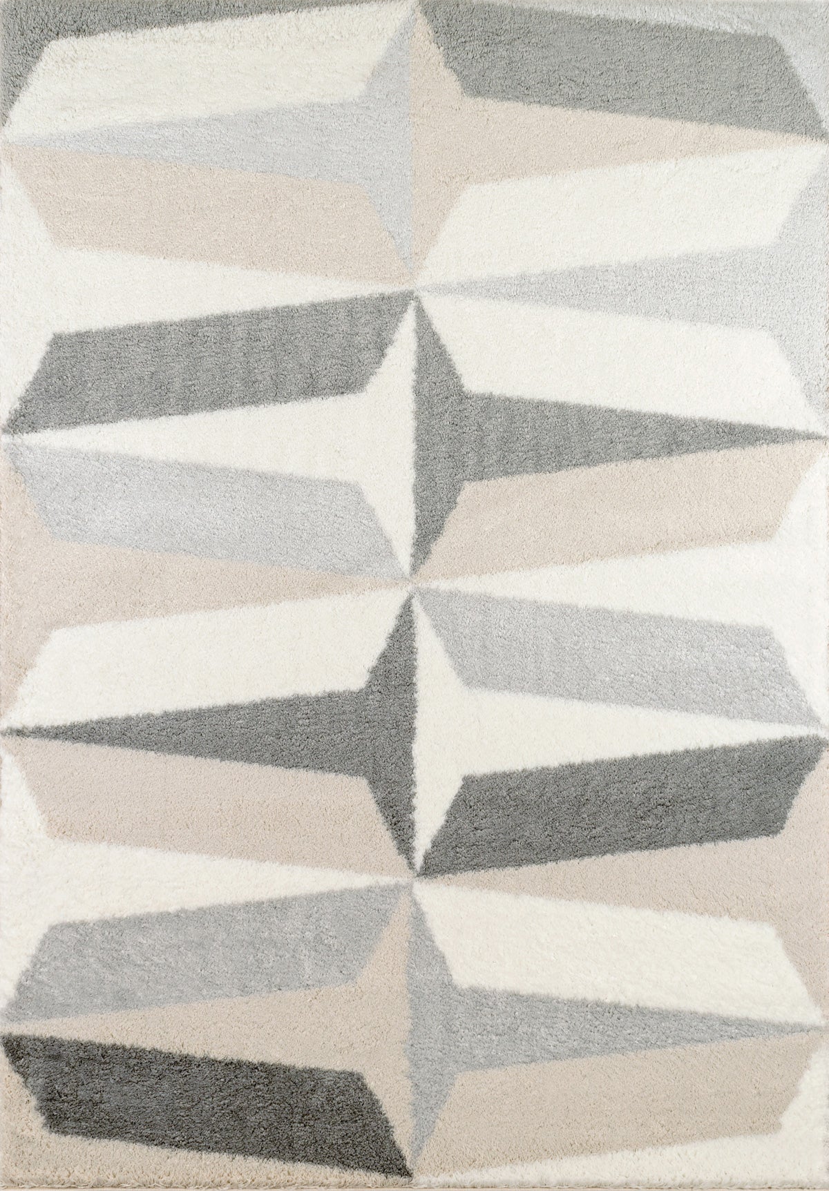 Karena - Alfombra Interior - Poliéster - Gris