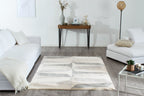 Karena - Alfombra Interior - Poliéster - Gris