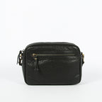 Bolso de hombro Maelys - Piel de cordero negra