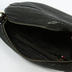 Bolso de hombro Maelys - Piel de cordero negra