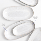 Serving Dish L - Bold White