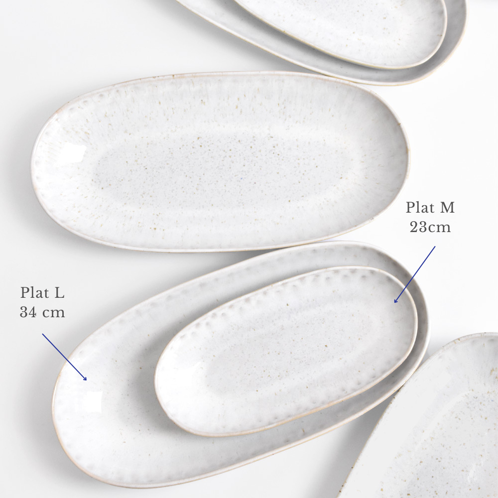 Serving Dish L - Bold White