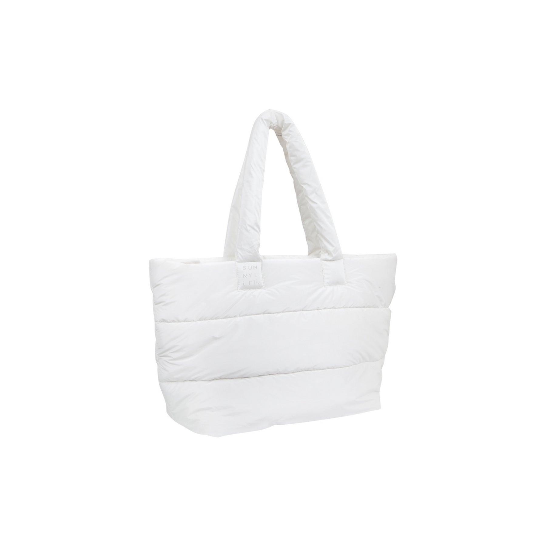 Bolso de playa blanco