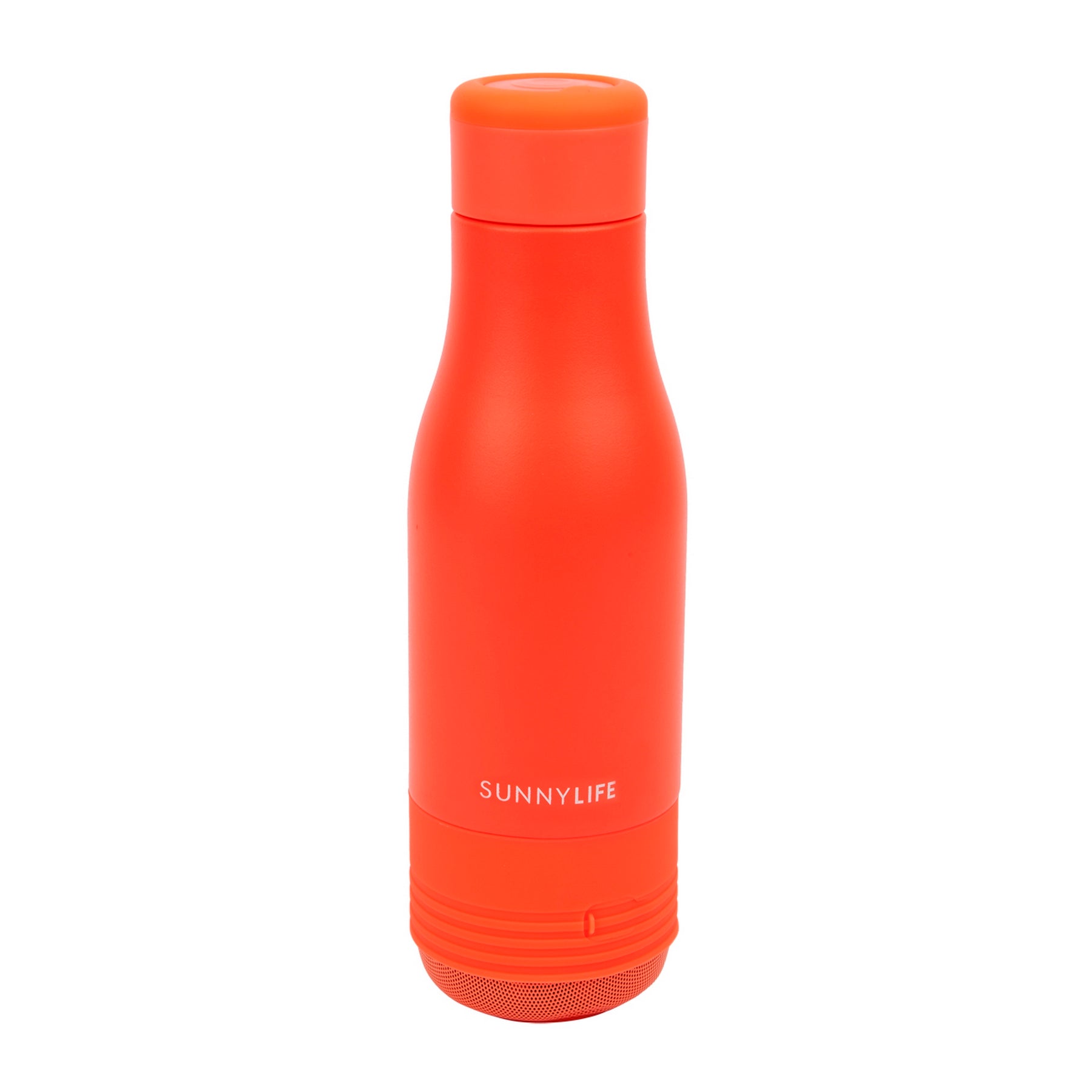 Gourde & Enceinte Refresh Sounds Neon - Corail