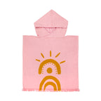 Desert Palms Beach Poncho - Powder Pink - Children