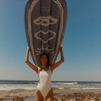 Colchón inflable de surf para adultos I Love Sun - Azul
