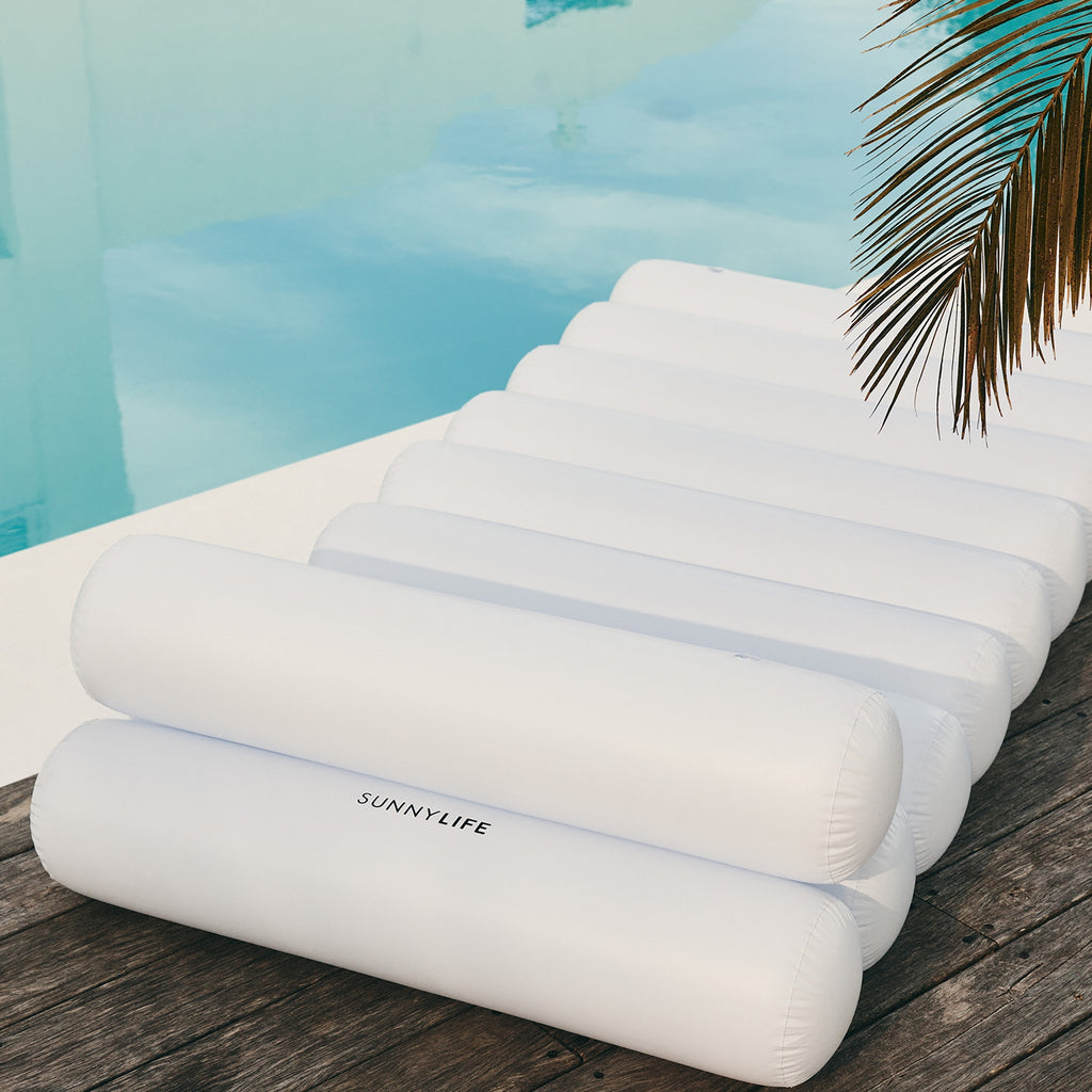 Colchón flotante para adultos Lilo - Blanco