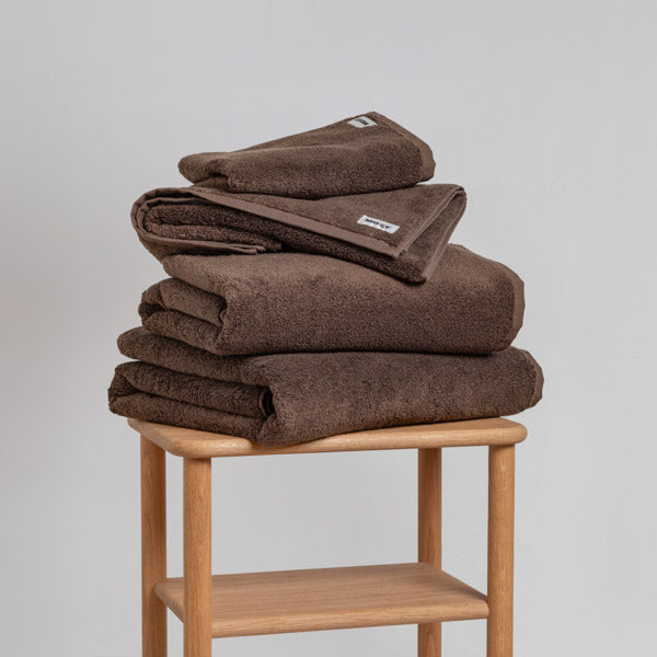 Serviettes De Bain - En Coton Bio - Cacao