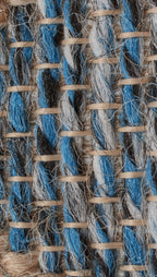 Tulum - Alfombra Interior/Exterior - Polipropileno - Azul