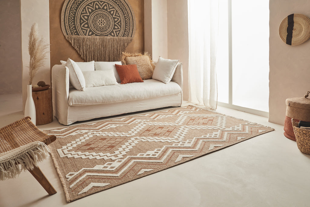 Tulum - Tapis D'Intérieur/Extérieur - Polypropylène - Terra