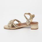 Sandales Darpanika - Gold Crackle