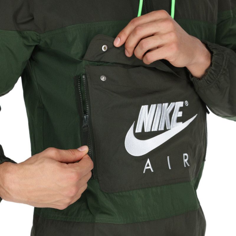 Anorak Air Jkt Textile - Kaki - Homme - Nike - The Bradery