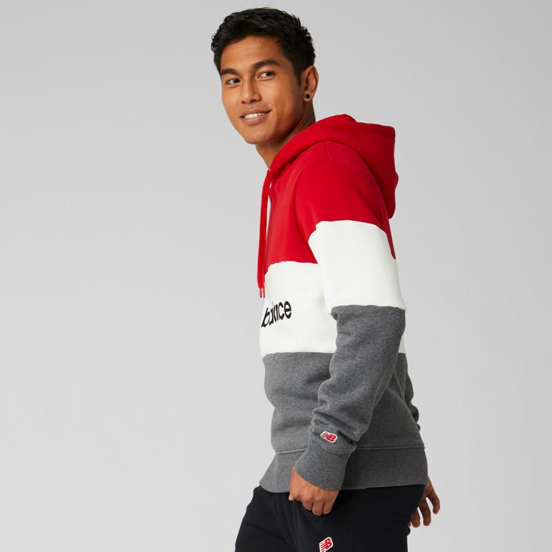 Sudadera con capucha Ath Stadium Cap - Roja - Hombre Hombre New Balance