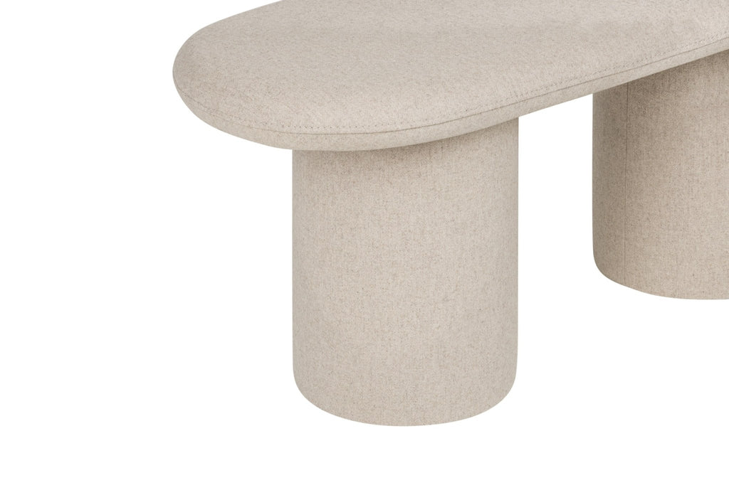 Rull Bench - Classic Beige - Noo.ma Design - The Bradery