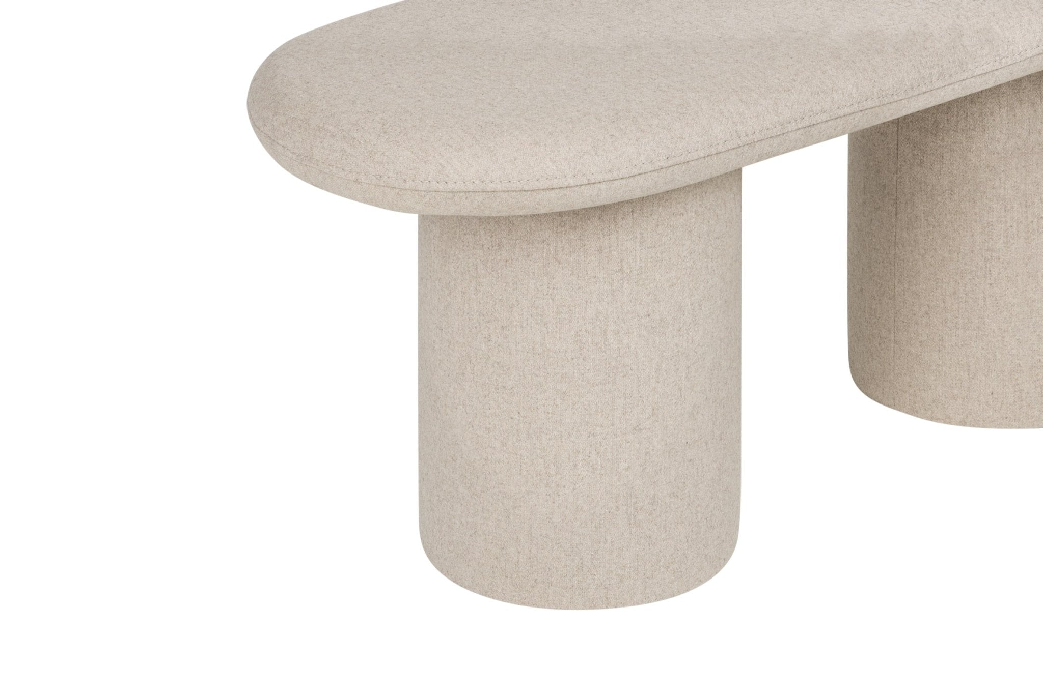 Rull Bench - Classic Beige - Noo.ma Design - The Bradery