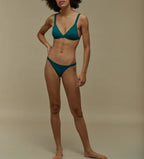 Braguita de bikini Touch Verde Petroleo - Verde - Robin Collection -La Bradery