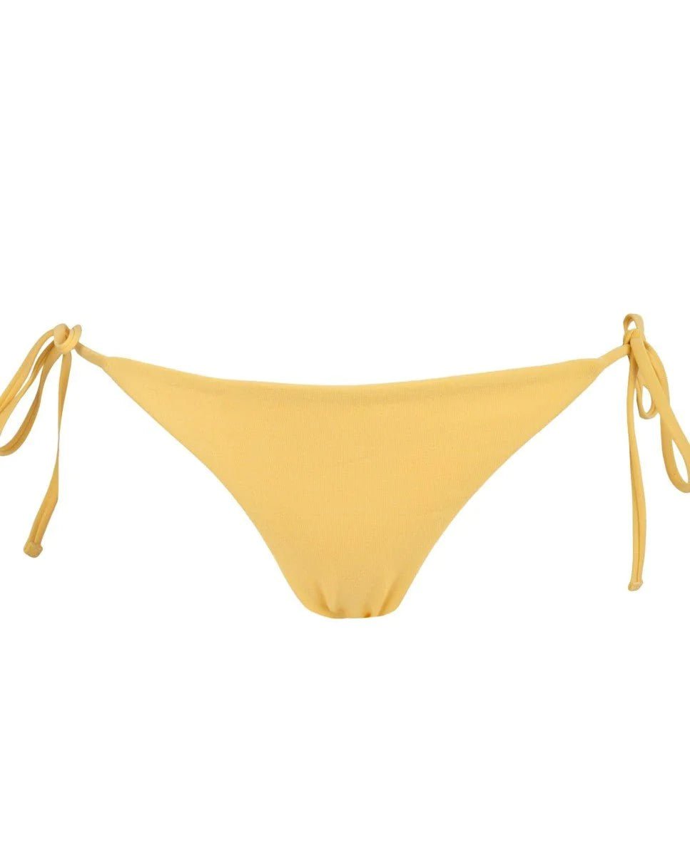 Bas De Maillot Bikini Bandeau Limoncello - Jaune - Robin Collection - The Bradery