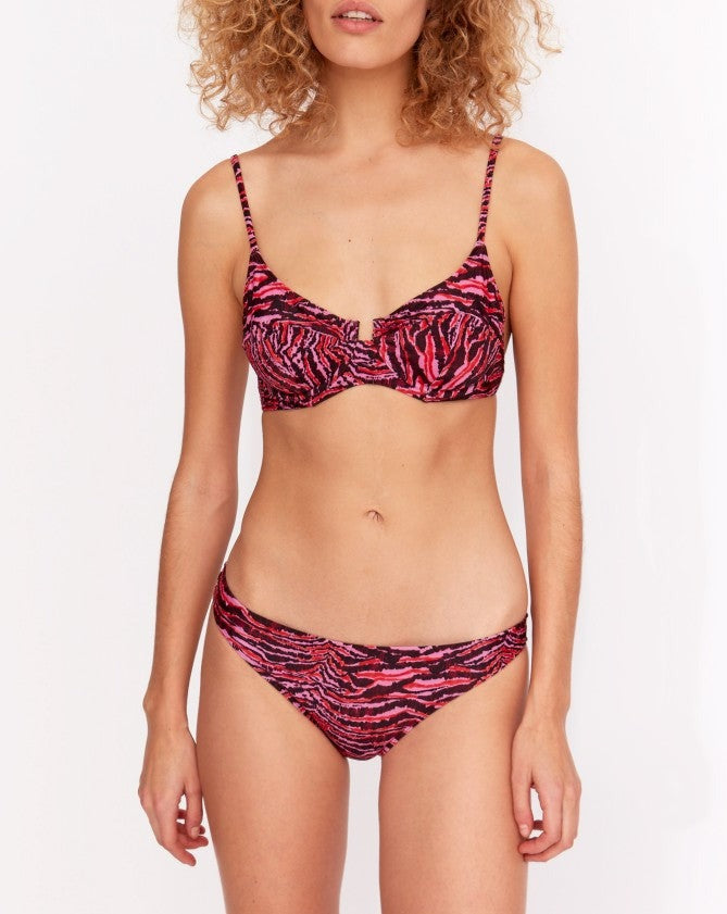 Wind Lanscape Bikini Bottoms - Pink