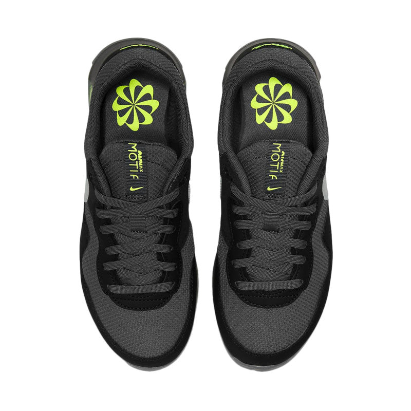Zapatillas deportivas Air Max para niños con estampado - Negro y gris
