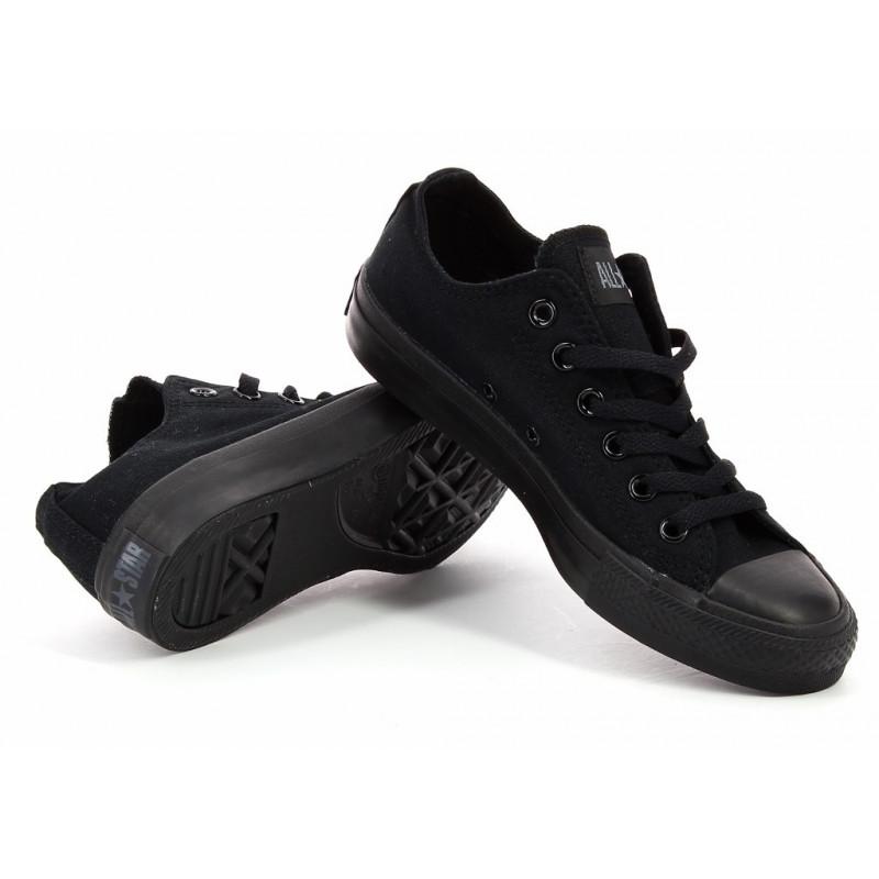 Baskets All Star Ct Canvas Ox - Monochrome Noir - Mixte - Converse - The Bradery