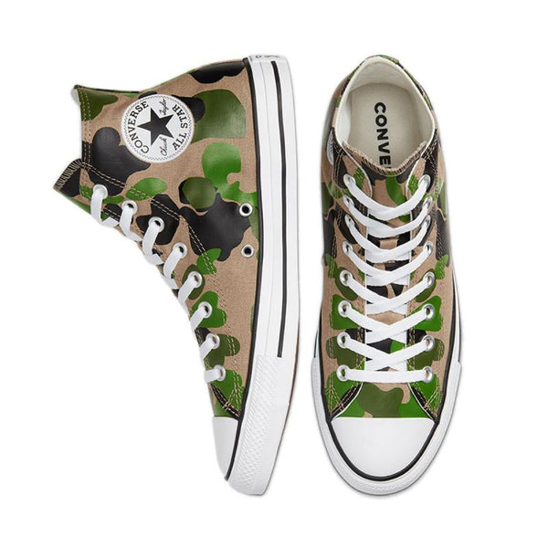 Zapatillas Chuck Taylor All Star Archival Camo High Top - Negro / Verde / Beige / Blanco - Mixto - Converse - The Bradery