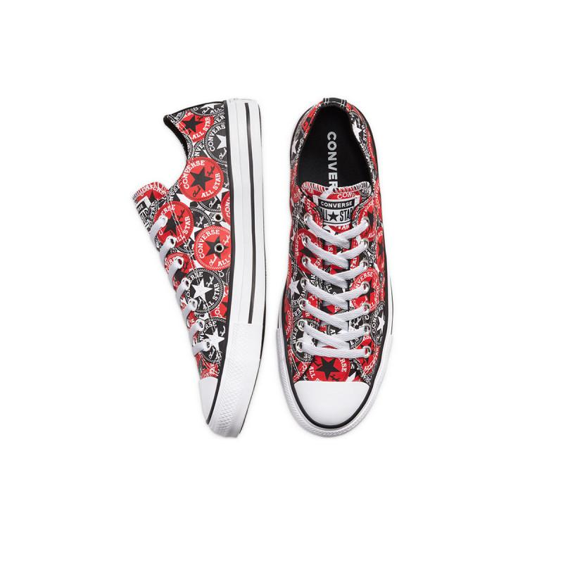 Baskets Chuck Taylor All Star Logo Play - Rouge / Noir / Blanc - Mixte - Converse - The Bradery