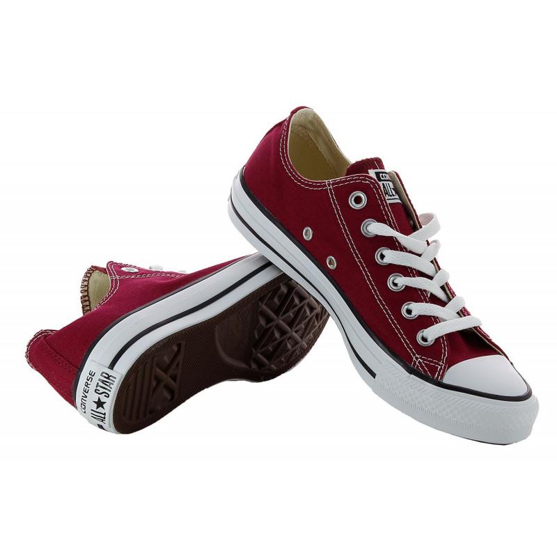 Baskets Ct All Star Canvas Ox - Bordeaux - Mixte - Converse - The Bradery