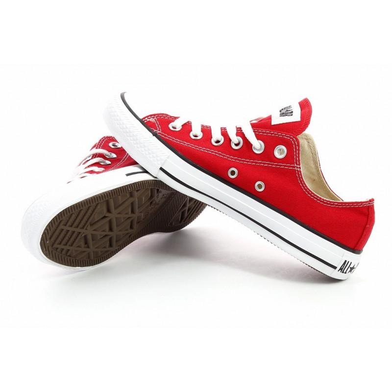 Baskets Ct All Star Canvas Ox - Rouge - Mixte - Converse - The Bradery