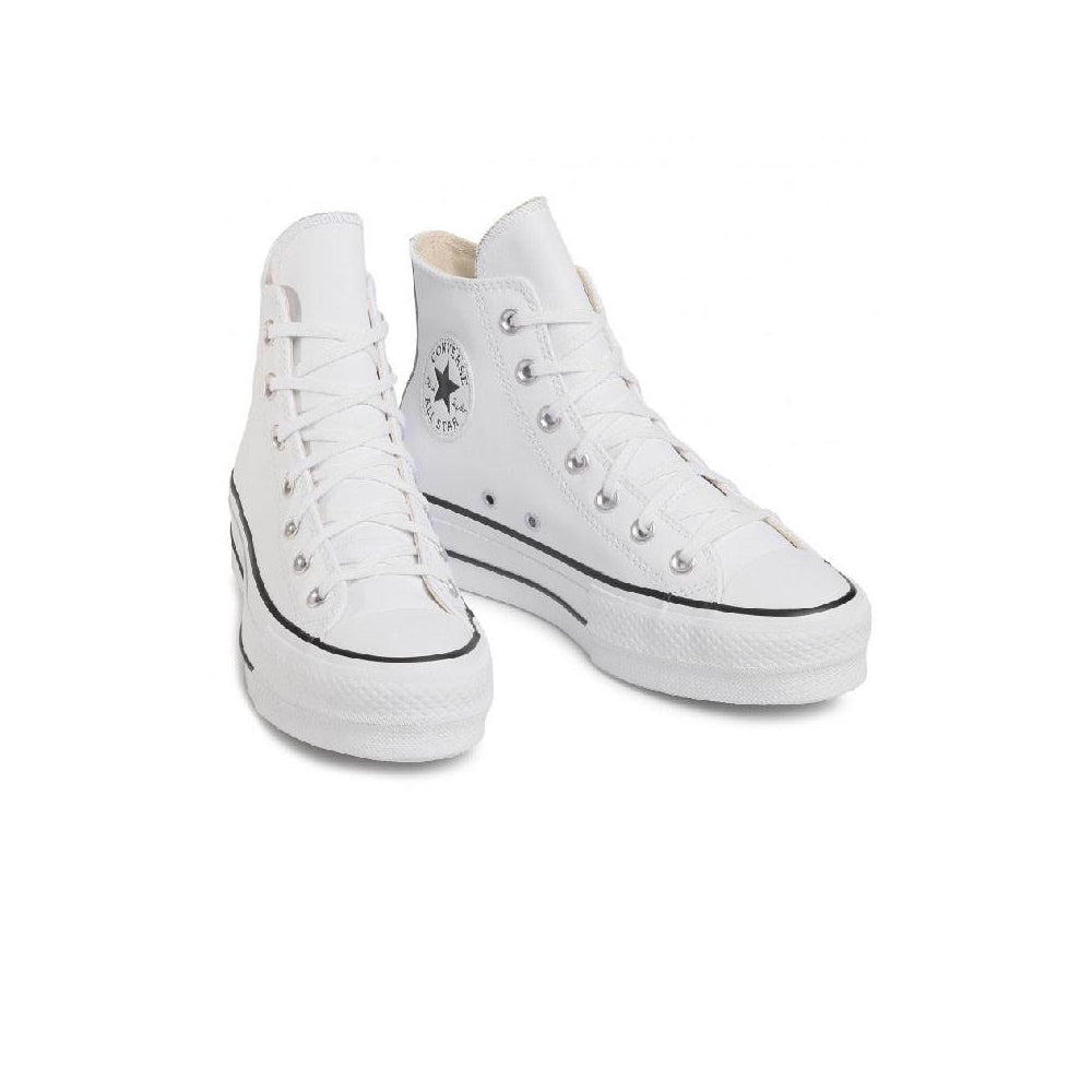 Baskets Plateforme Cuir Hi - Blanc - Mixte - Converse - The Bradery