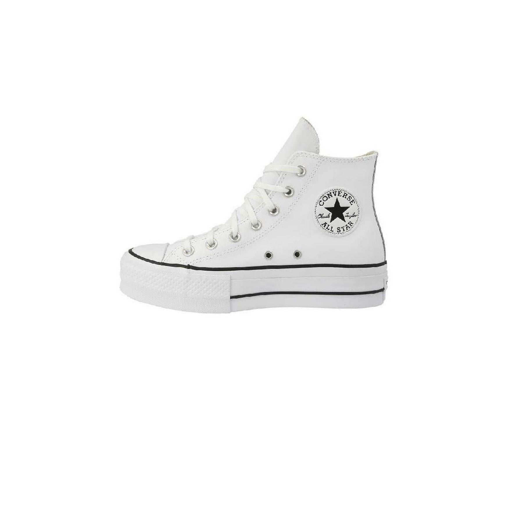 Baskets Plateforme Cuir Hi - Blanc - Mixte - Converse - The Bradery