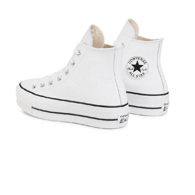 Baskets Plateforme Cuir Hi - Blanc - Mixte - Converse - The Bradery