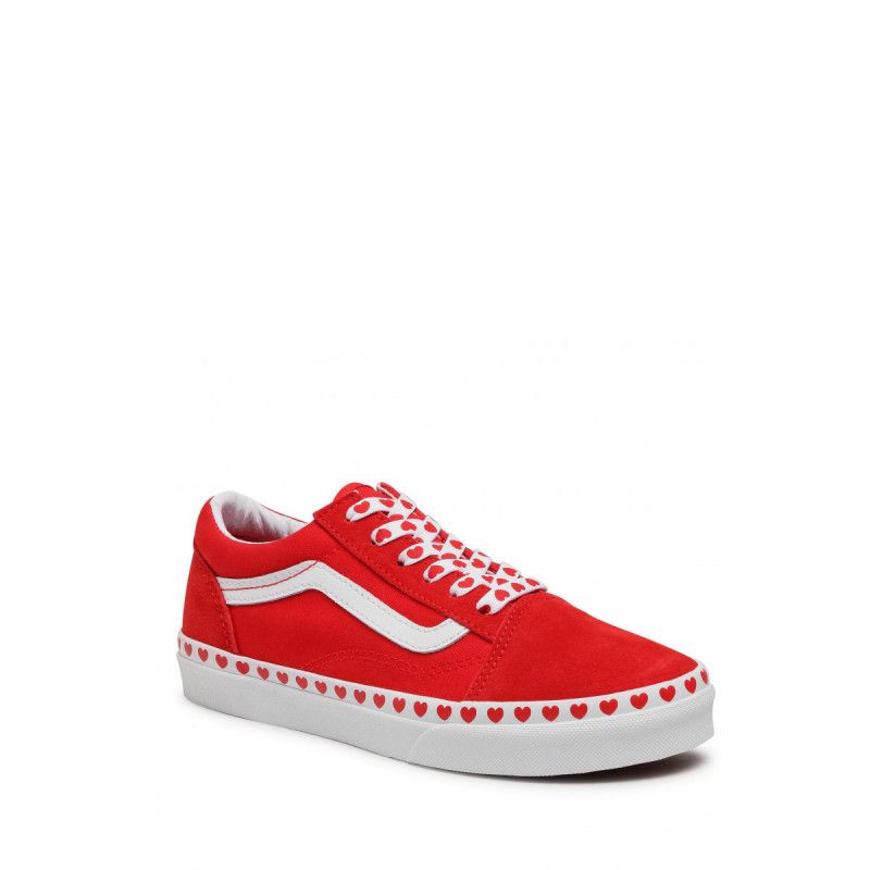 Baskets Vans Old Skool - Rouge - Unisex - Vans1 - The Bradery