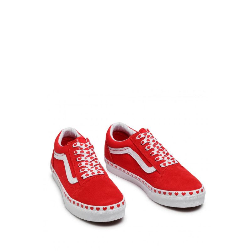 Baskets Vans Old Skool - Rouge - Unisex - Vans1 - The Bradery