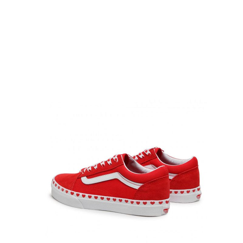 Baskets Vans Old Skool - Rouge - Unisex - Vans1 - The Bradery