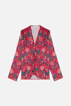 Doris Hendrix Blouse - Red